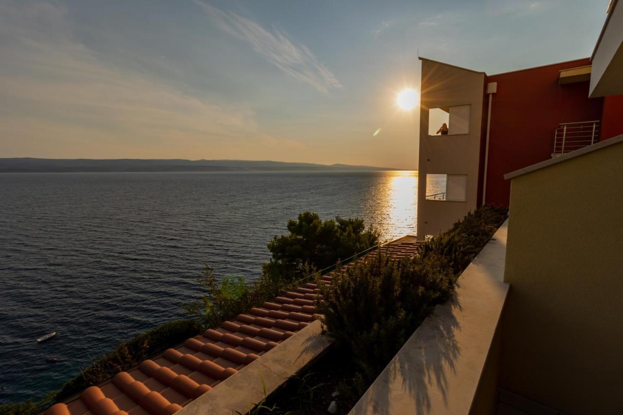 Luxury Apartments Villa Ruzmarina With New Heated Infinity Pool And Lounge Area Marusici  Buitenkant foto