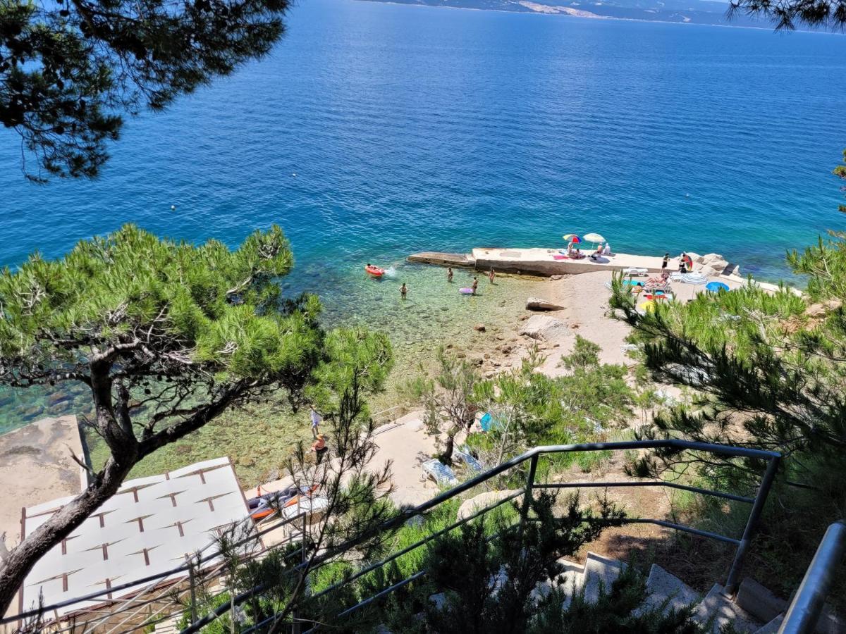 Luxury Apartments Villa Ruzmarina With New Heated Infinity Pool And Lounge Area Marusici  Buitenkant foto