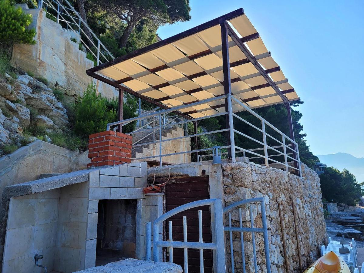 Luxury Apartments Villa Ruzmarina With New Heated Infinity Pool And Lounge Area Marusici  Buitenkant foto