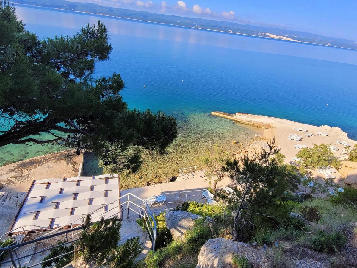 Luxury Apartments Villa Ruzmarina With New Heated Infinity Pool And Lounge Area Marusici  Buitenkant foto