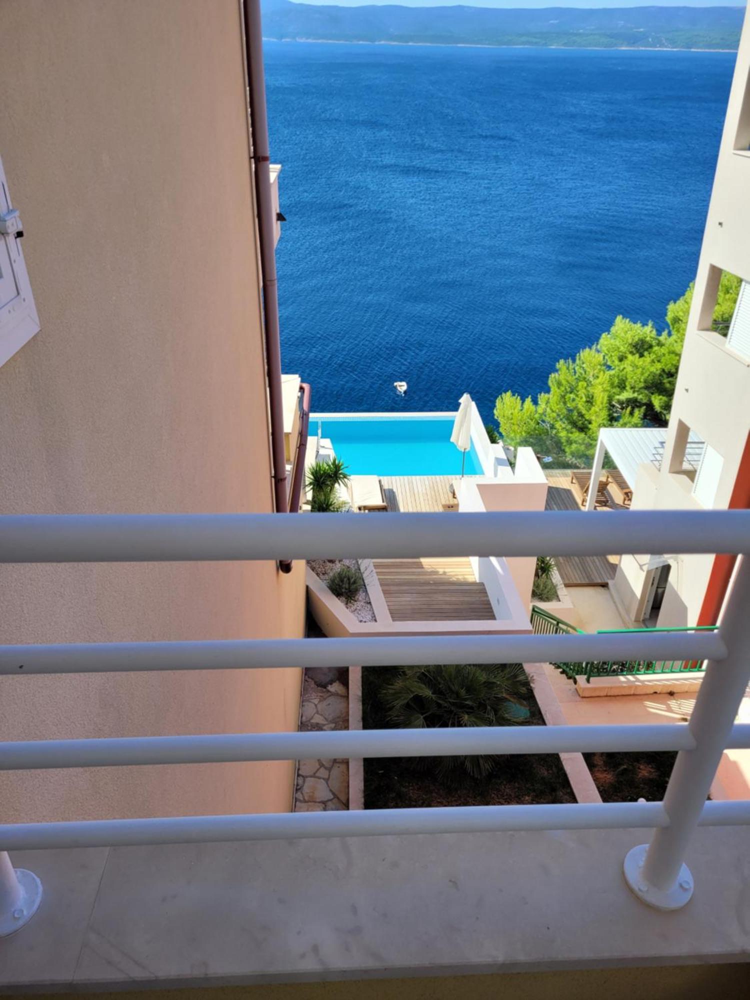Luxury Apartments Villa Ruzmarina With New Heated Infinity Pool And Lounge Area Marusici  Buitenkant foto