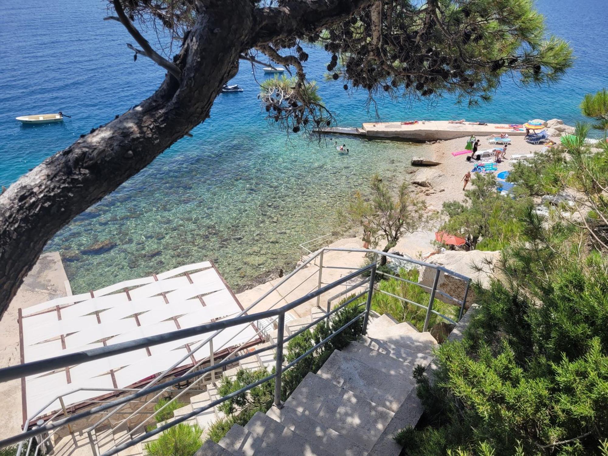 Luxury Apartments Villa Ruzmarina With New Heated Infinity Pool And Lounge Area Marusici  Buitenkant foto